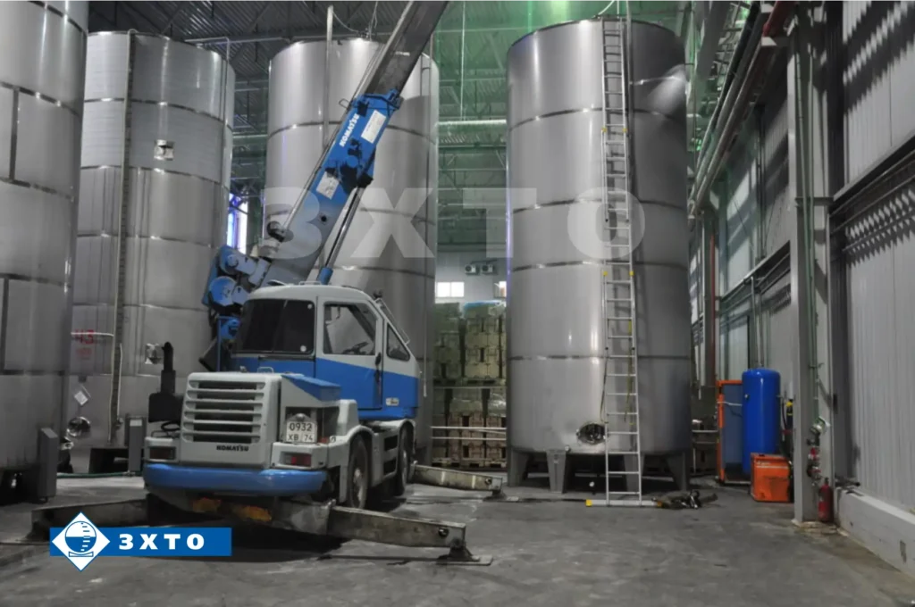 Емкости для хранения вина и виноматериалов