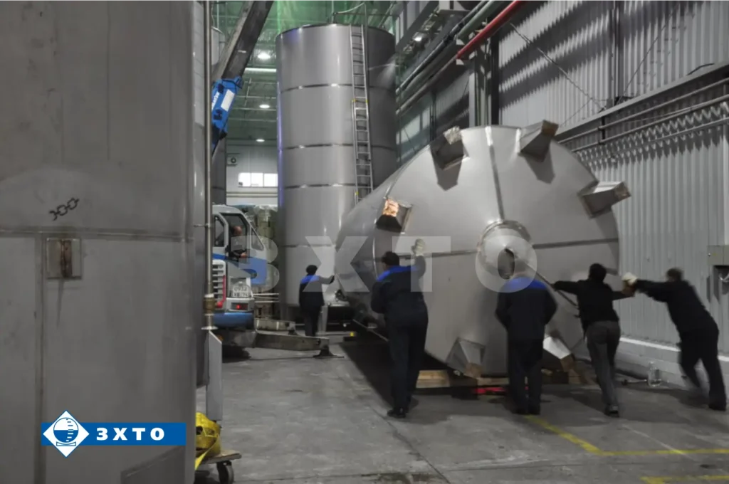 Емкости для хранения вина и виноматериалов