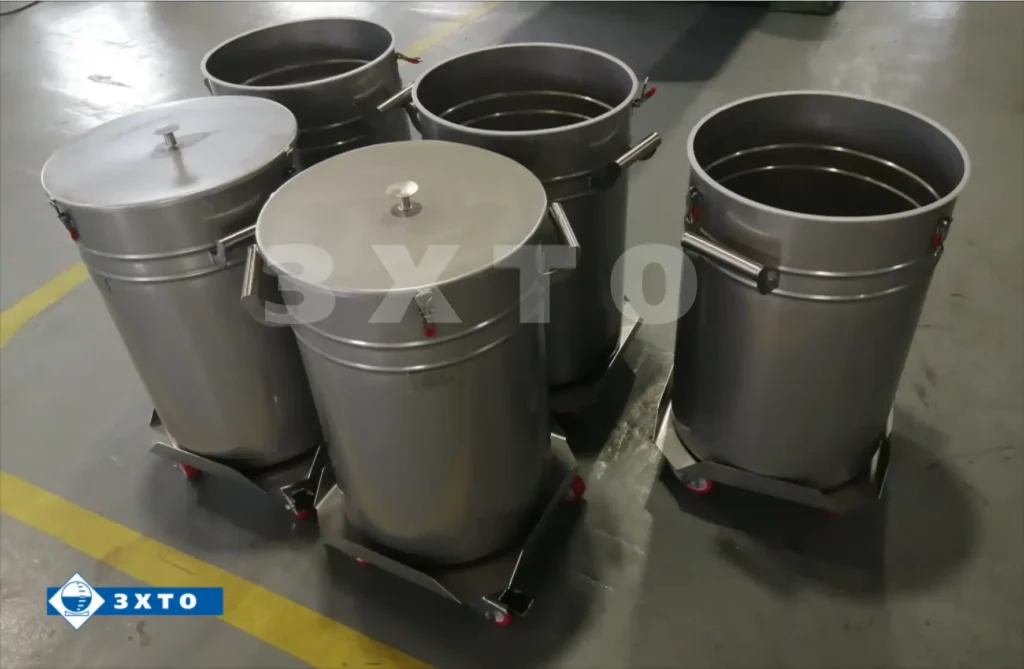 нержавеющие бочки фармацевтические передвижные 100 л