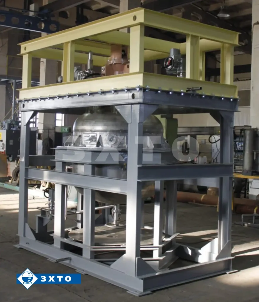 Блок приёма пульпы