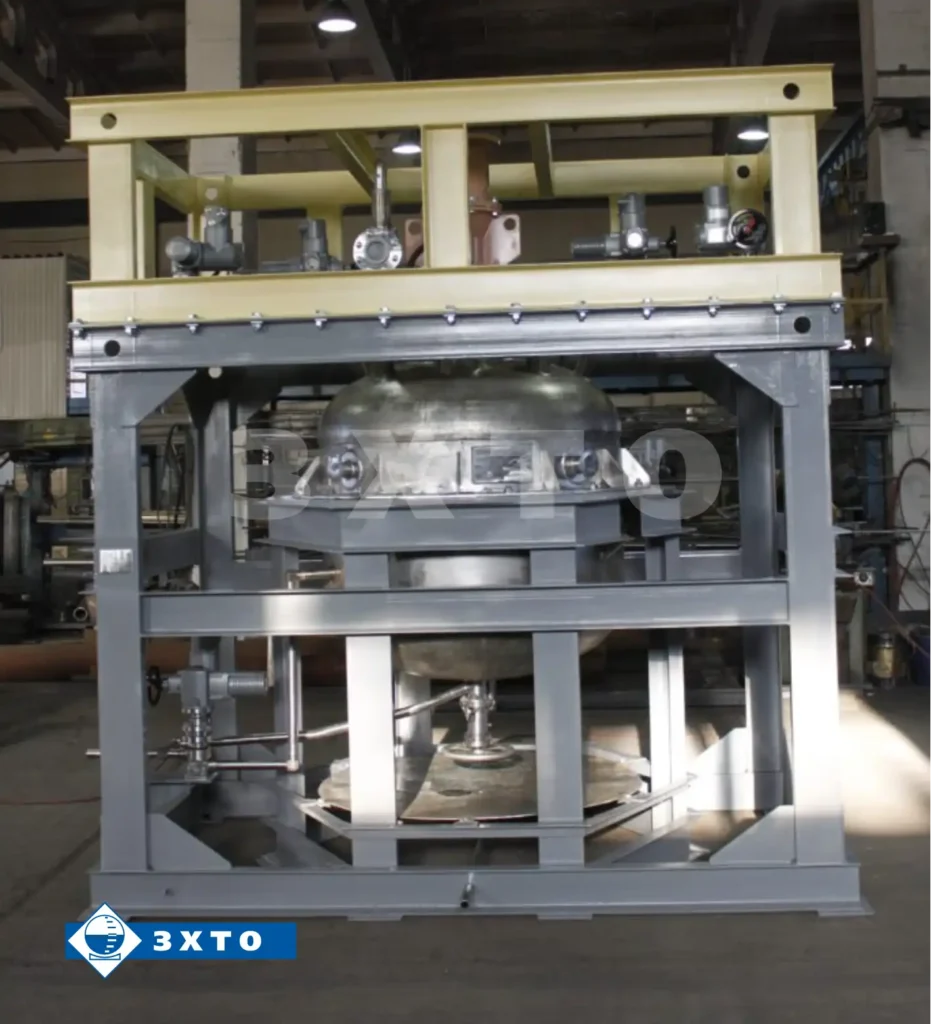 Блок приёма пульпы