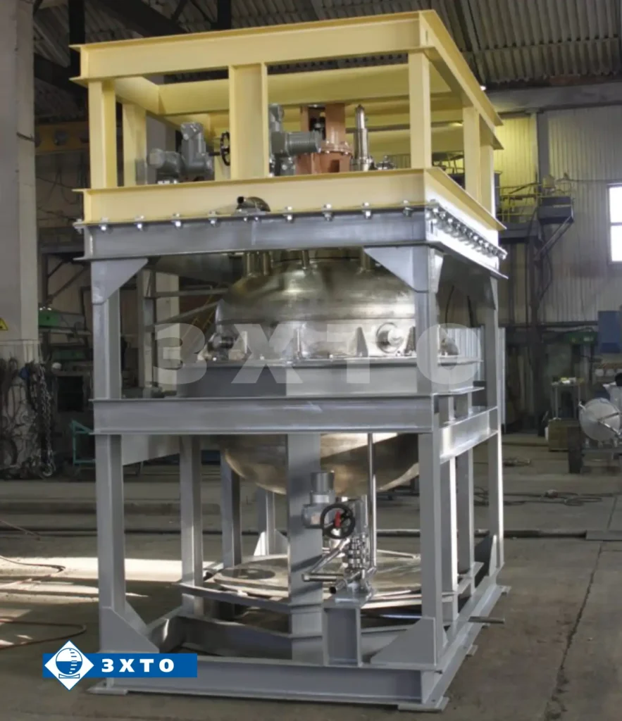 Блок приёма пульпы