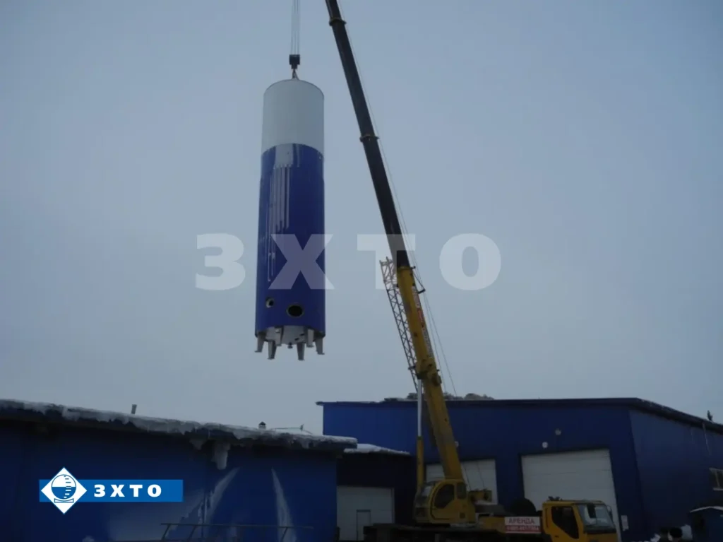 отгрузка емкостей для производства нормализированного молока