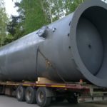 отгрузка ресивера для хранения азота