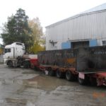 Отгрузка каркаса 1-го уровня ЗВН для Белоярской АЭС