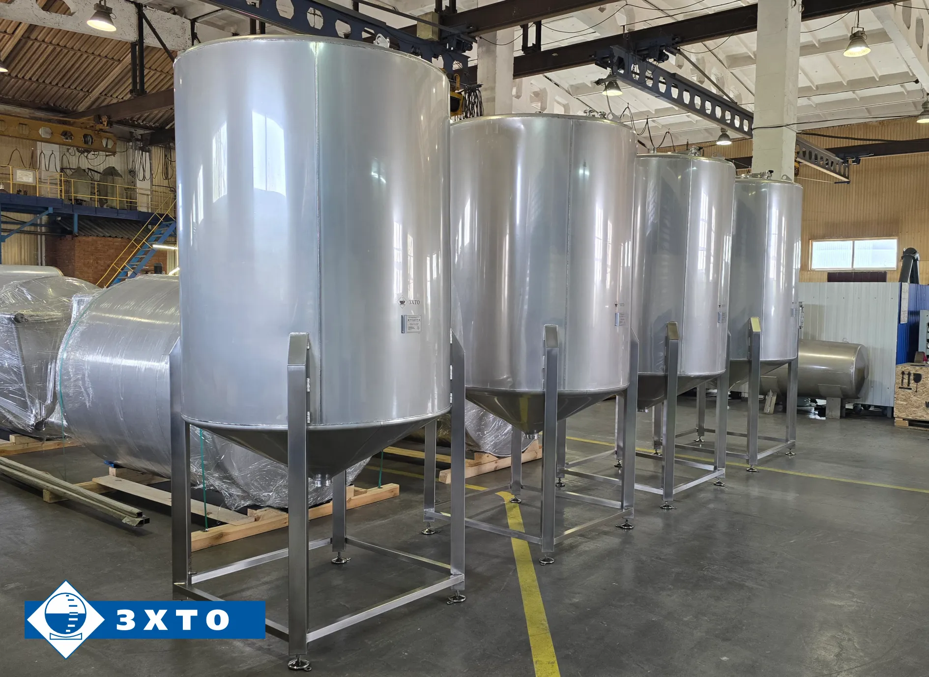 Емкости для спиртовых настоек, фармацевтические 3000 л