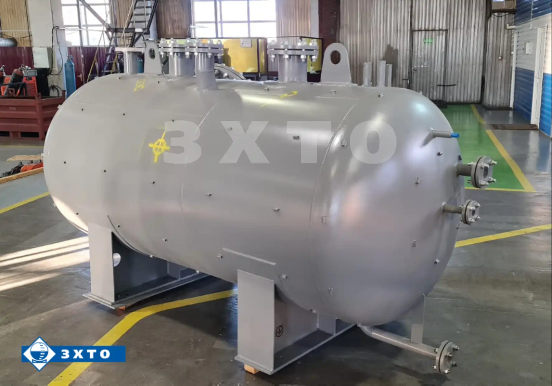 Аккумулятор пара АП-3 без теплоизоляции