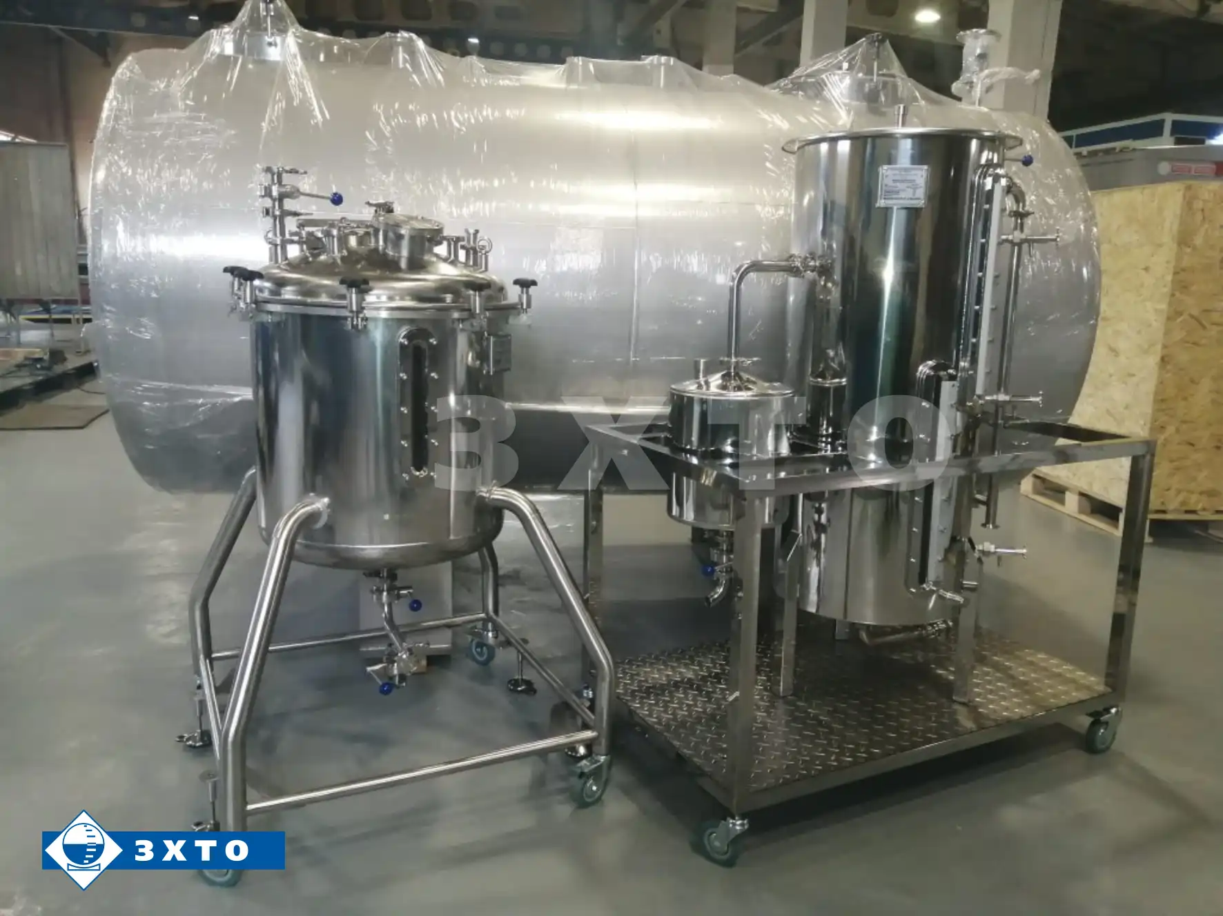 Реактор, Установка приемки и выдачи спирта