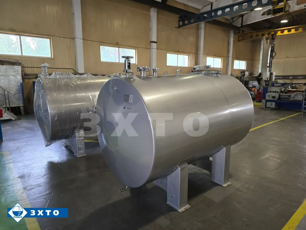 Резервуар для спирта РГ-6 в спиртохранилище