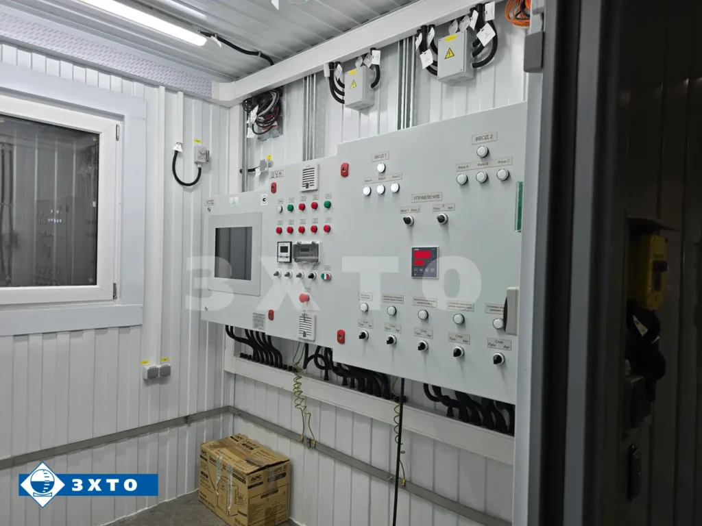 Щитовая в спиртохранилище