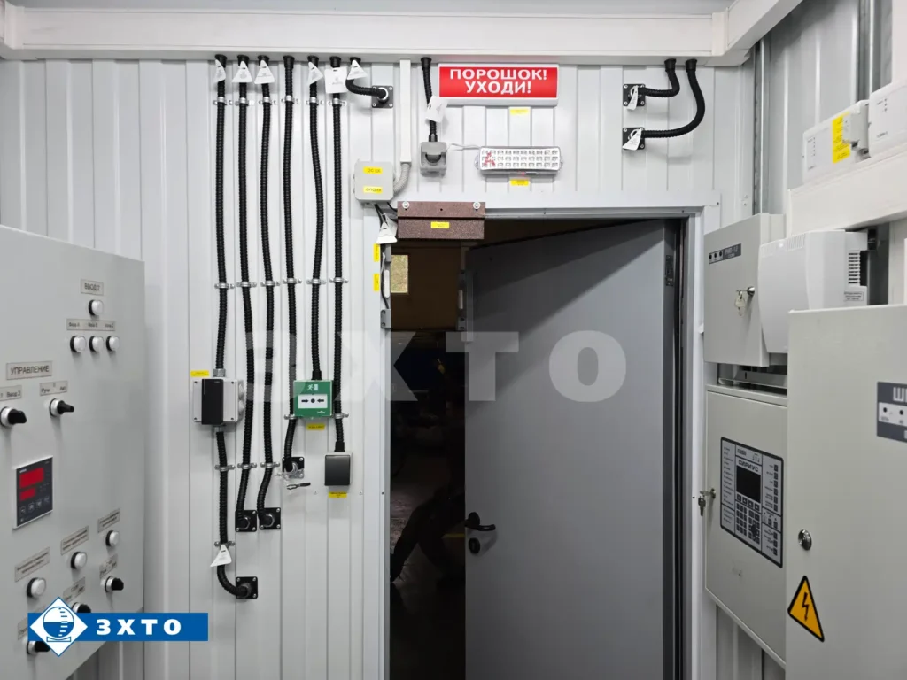 Щитовая в спиртохранилище