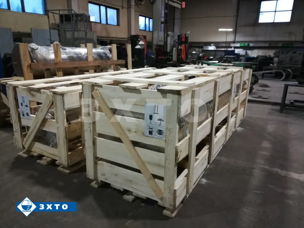 Упаковка оборудования