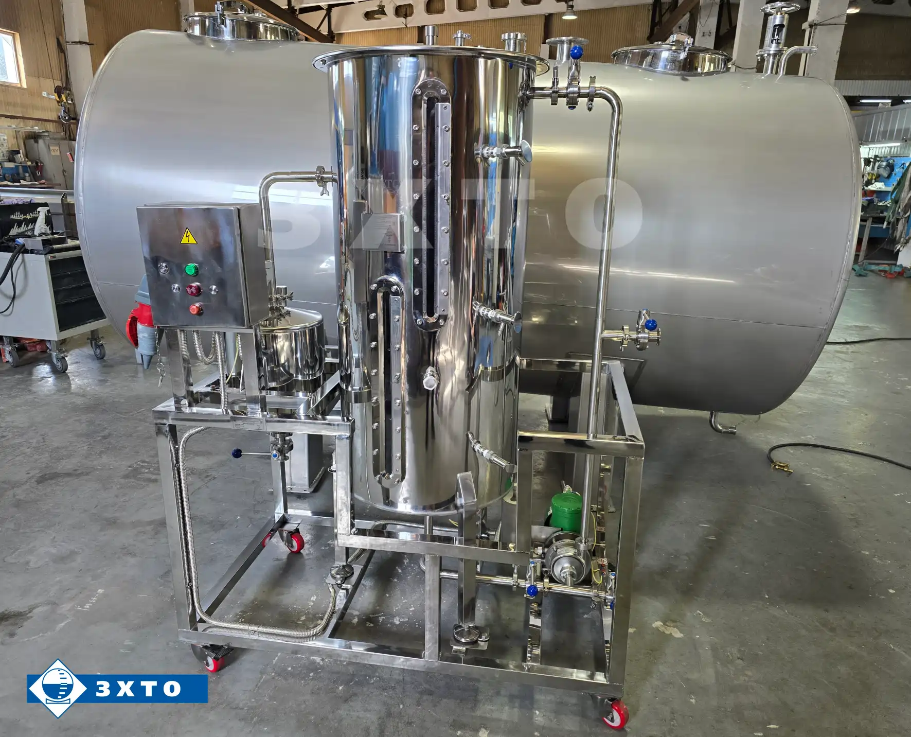 УПВС — МШ-250, сборник для спирта, насос, пульт управления