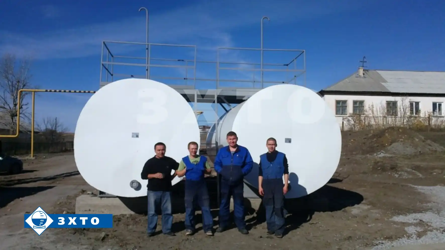 Монтаж баков-аккумуляторов для горячей воды