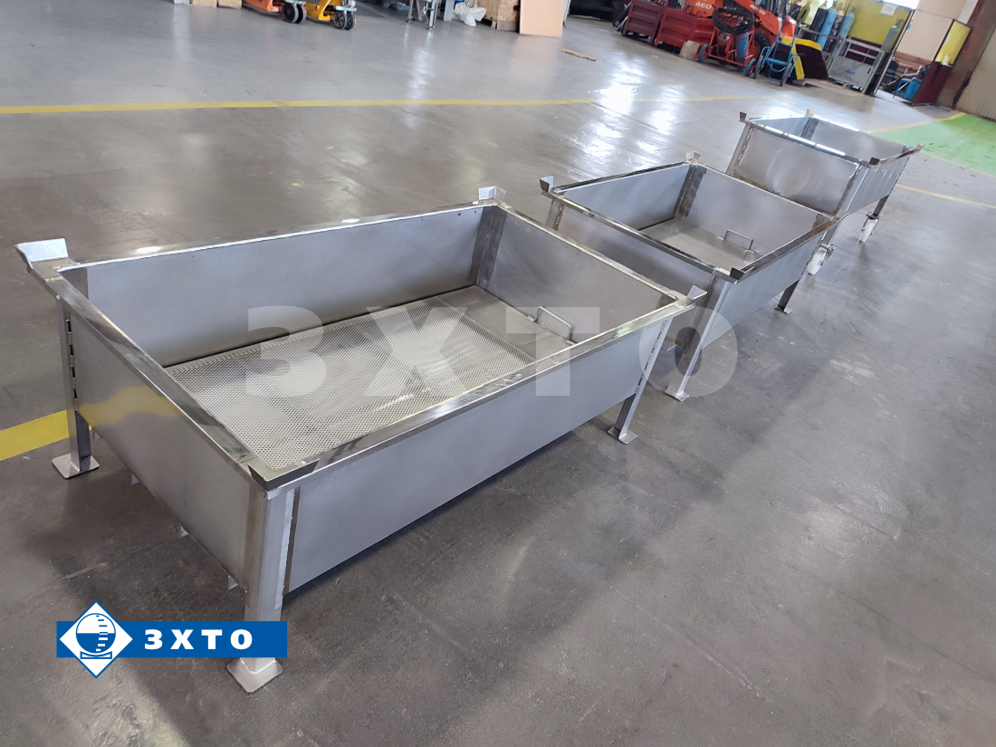 Ванна для творога стационарная